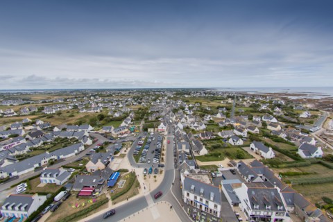 Vue depuis le phare d'Eckmühl, Finistère Sud