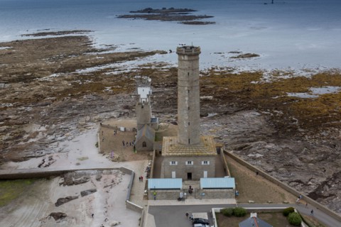 Vue depuis le phare d'Eckmühl, Finistère Sud