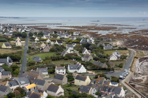 Vue depuis le phare d'Eckmühl, Finistère Sud
