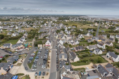 Vue depuis le phare d'Eckmühl, Finistère Sud