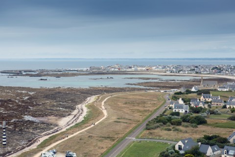 Vue depuis le phare d'Eckmühl, Finistère Sud