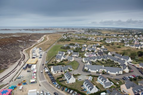 Vue depuis le phare d'Eckmühl, Finistère Sud