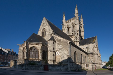 Eglise Saint-Etienne à Fécamp, Seine-Maritime