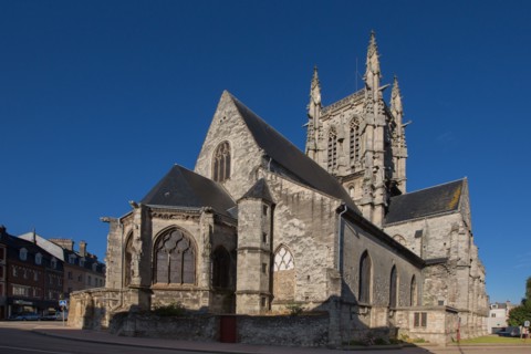 Eglise Saint-Etienne à Fécamp, Seine-Maritime