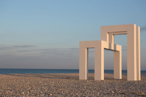 Le Havre, installation UP#3, œuvre de Sabrina Lang et Daniel Baumann