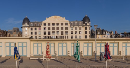 Trouville sur Mer, cabines de bains
