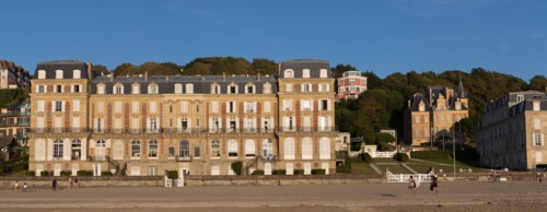 Trouville sur Mer, villas du front de mer