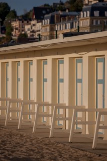 Trouville sur Mer, cabines de bains