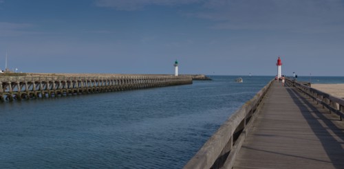 Trouville sur Mer, la jetée