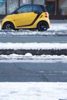 Paris under the snow, February 2018