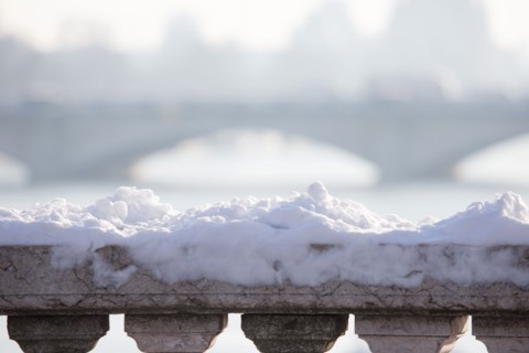 Paris under the snow, February 2018