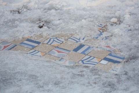 Paris under the snow, February 2018