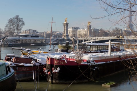 Paris sous la neige, février 2018