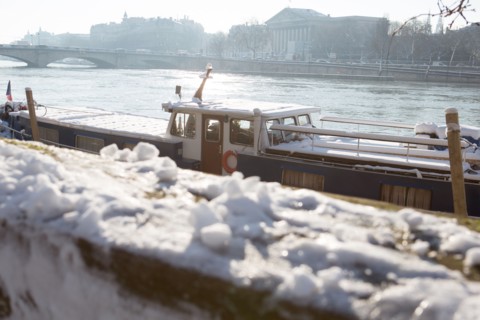 Paris sous la neige, février 2018