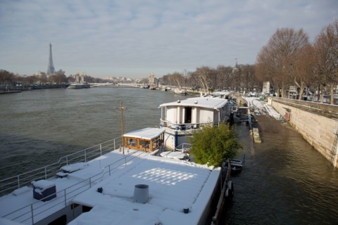Paris sous la neige, février 2018