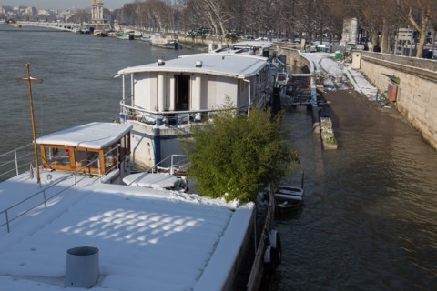 Paris sous la neige, février 2018