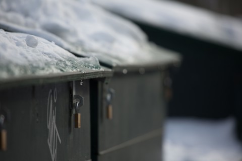 Paris under the snow, February 2018