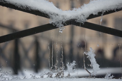 Paris under the snow, February 2018