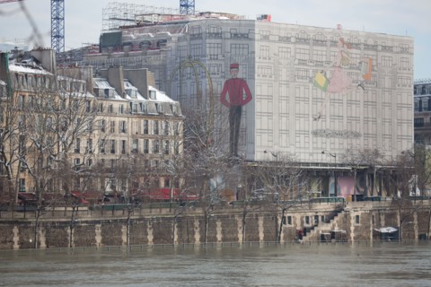 Paris under the snow, February 2018