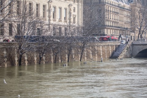Paris under the snow, February 2018