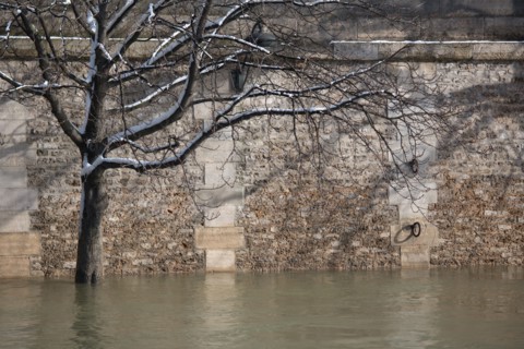Paris under the snow, February 2018
