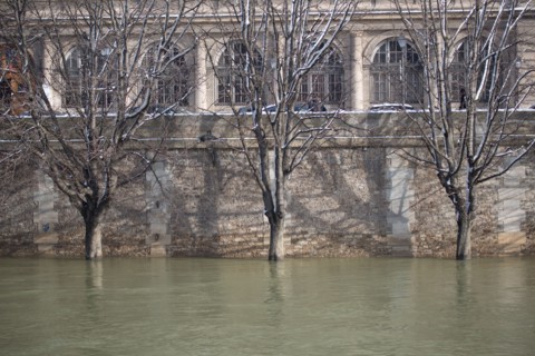 Paris under the snow, February 2018