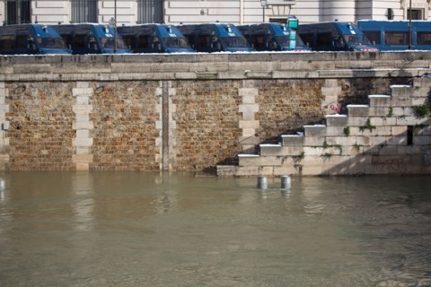 Paris under the snow, February 2018