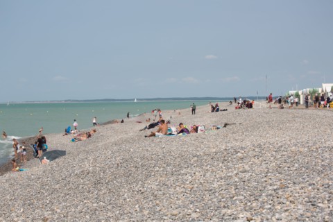 Beach in Cayeux-sur-Mer