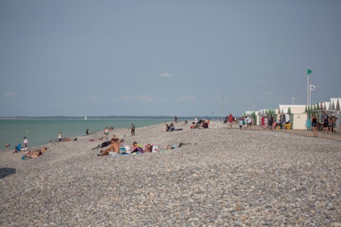 Beach in Cayeux-sur-Mer