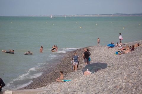 Beach in Cayeux-sur-Mer