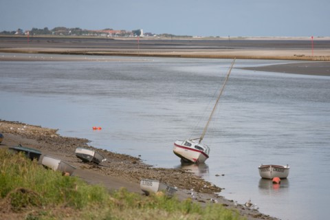 Saint-Valery-sur-Somme (Baie de Somme, France)