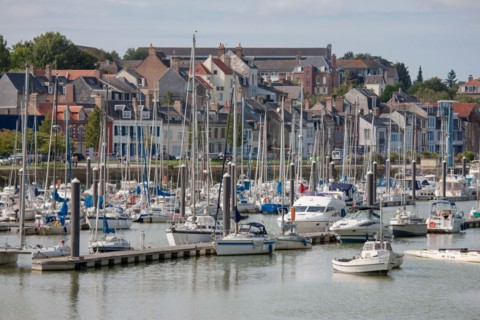Saint-Valery-sur-Somme (Baie de Somme, France)