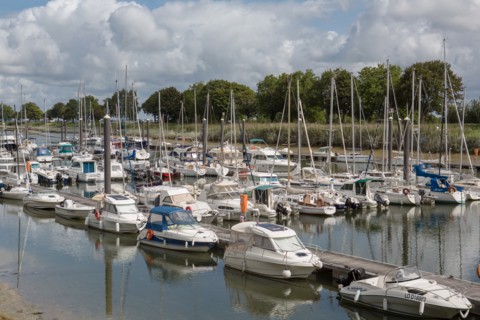 Saint-Valery-sur-Somme (Baie de Somme, France)