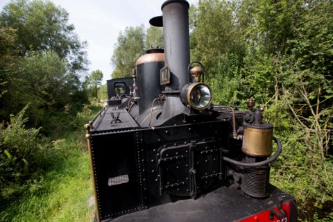 Trackless train in Le Crotoy