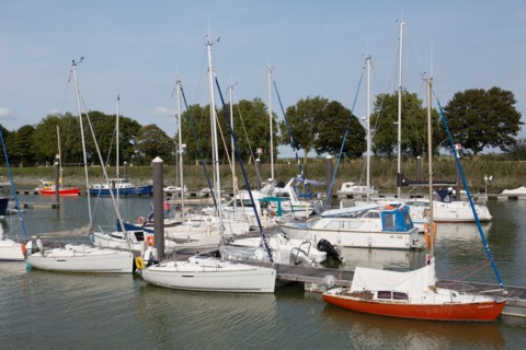 Saint-Valery-sur-Somme (Baie de Somme, France)