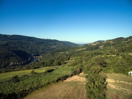Panorama over the Regional nature park of Grands Causses
