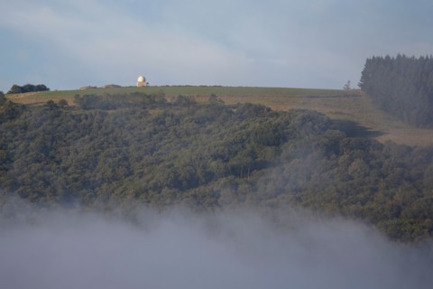Morning haze over the Gorges du Tarn