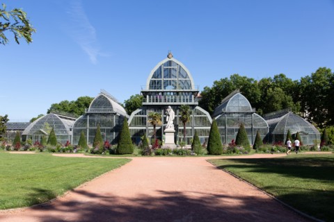 Lyon, Parc de la Tête d'Or, greenhouses