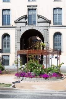 Lyon, Jean Moulin stand on the quay
