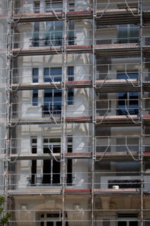 Lyon, scaffolding
