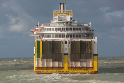 Dieppe, ferry Seven Sisters de Transmanche Ferries