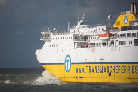Dieppe, ferry Seven Sisters de Transmanche Ferries