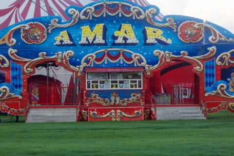 Dieppe, chapiteau du Cirque Amar