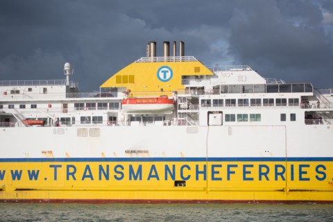Dieppe, ferry Seven Sisters de Transmanche Ferries