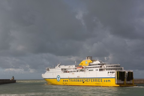 Dieppe, ferry Seven Sisters de Transmanche Ferries
