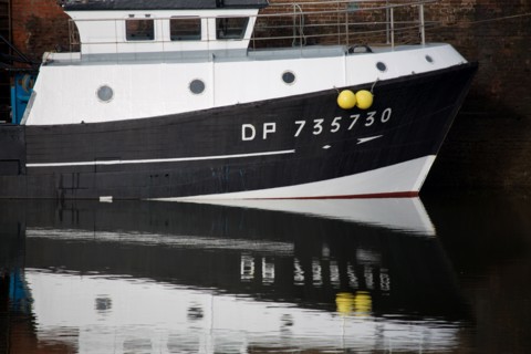 Dieppe, bateau de pêche