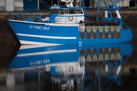 Dieppe, bateau de pêche