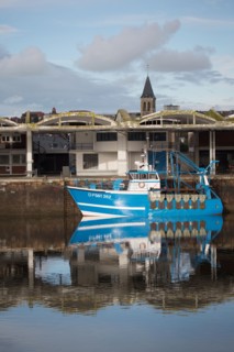 Dieppe, chalutiers,