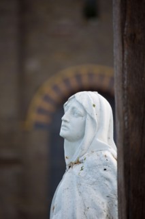 Dieppe, calvaire près de la chapelle de Notre Dame de Bonsecours