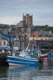 Dieppe, port depuis le Quai du Carénage